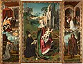 Retable de la Vierge de Montserrat, de Bartolomé Bermejo, 1485.