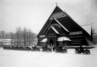 Biologiska museet, Stockholm, 1900–1910.