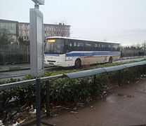 Bus STA de la ligne 11/12 au lycée de Corbeil-Essonnes.