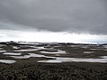 Eastern Byers Peninsula in Livingston Island with left to right Lair Hill, Robbery Beaches, Sparadok Point, Tsamblak Hill and Negro Hill in the middle ground; and Rowe Point, Cutler Stack, Ivanov Beach, Nedelya Point, Urvich Wall surmounted by the slopes of Rotch Dome, and Clark Nunatak in the background