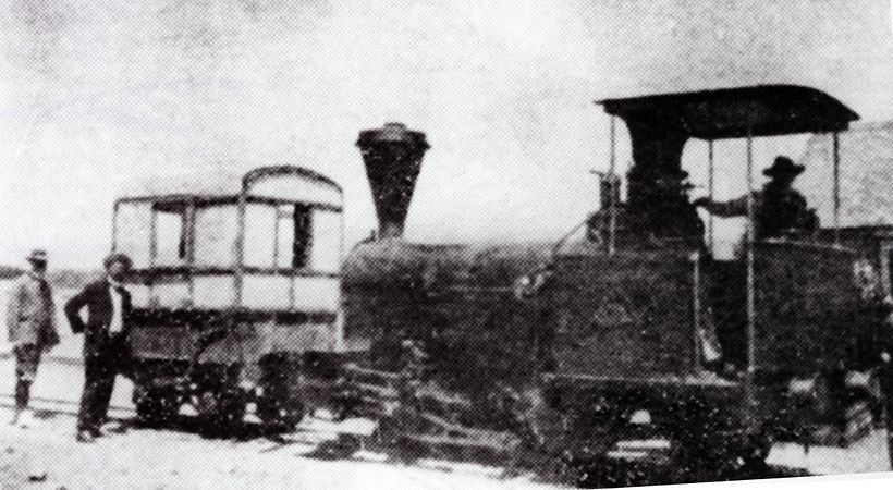Caledonia shunting at Port Nolloth, c. 1905