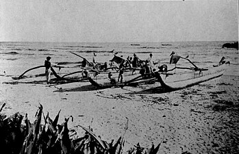 Barques de pêche au Sri Lanka.