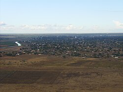 Aerial view of Chókwè