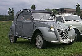 2CV First generation "Ripple bonnet" from 1949 to 1960