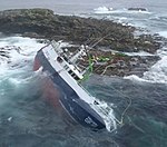 Wreck of the MV Coelleira