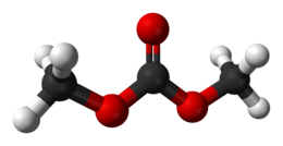 Struttura 3D del dimetilcarbonato