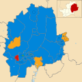 2019 results map