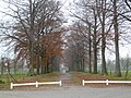 Castle entry lane seen from "De Wiette Päölkes"