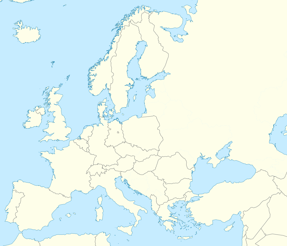 1961–62 International Football Cup is located in Europe