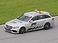 F1のメディカルカーのメルセデスベンツ・AMG C 63 S ステーションワゴン