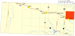 Location of Fischbein Township