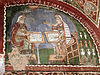 Hipokrat (desno) i Galen prikazani na freskama u jednoj crkvi u gradu Anagni u Laciju, južno od Rima. (12. stoljeće)
