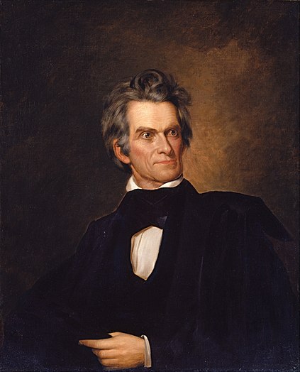 John C. Calhoun, as painted by George Peter Alexander Healy