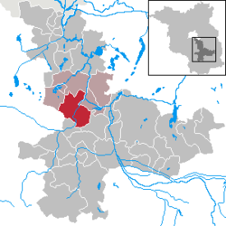 Halbe – Mappa