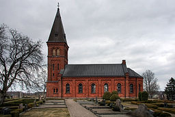 Ignaberga nya kyrka i april 2010