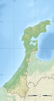 Battle of Tedorigawa is located in Ishikawa Prefecture