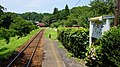 The view from the platform looking northward, July 2015