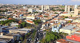 Vista da Praça Conde Frontim e Pátio dos Trilhos