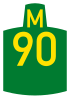 Metropolitan route M90 shield