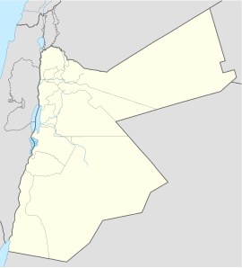 Carte des aéroports de la Jordanie