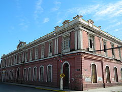 "Liceo Neandro Schilling, declarado Monumento Nacional el 6 de diciembre de 1995"