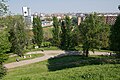 Milano dall'alto del Monte Stella nel 2009