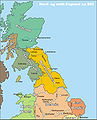 Države na Britaniji 802. godine.