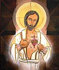 June "Sacred Heart of Jesus", Artwork, 2014. June