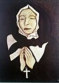 Le Ber's painting of Marguerite Bourgeoys, c. 1700, restored.