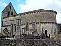 Vue sud et cimetière (oct. 2012)