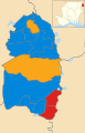 2010 results map