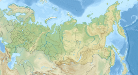 Map showing the location of Kaluzhskiye Zaseki Nature Reserve