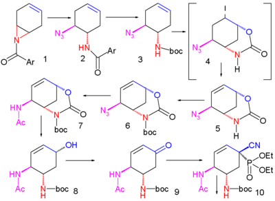 Synthèse de Shibasaki du Tamiflu Part. I