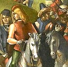 Horses in Luca Signorelli's Adoration of the Magi