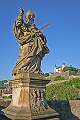 Saint Kilian sur le Vieux pont.