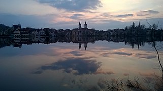 view over the lake