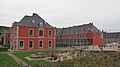 2012 : ancienne abbaye de Stavelot partiellement détruite.