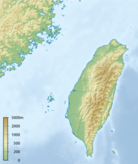 台湾の歴史の位置（台湾内）