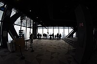 Southeast corner of the observation deck in 2015