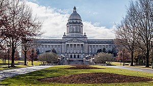 Kentucky State Capitol Front Exterior