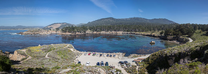 Whaler's Cove at Point Lobos, by David Iliff
