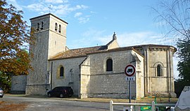 The church in Villenave-d'Ornon