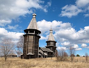 Церковь Варвары Великомученицы (перенесена в 2015 году в деревню Типиницы)