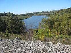 Pond in village Skoryatino, Verkhovsky District