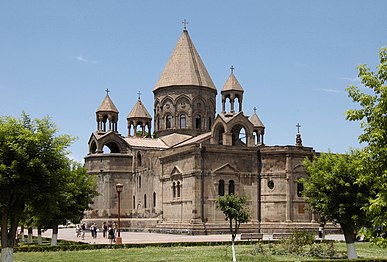 View of the cathedral from the south-east