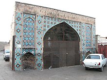 سردر ورودی آب‌انبار سردار