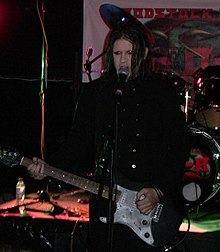 Sinnergod performing on the Unsigned Stage at Bloodstock Open Air 2009