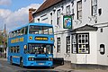 Image 11A Leyland Olympian, and the Grade II listed Angel Inn