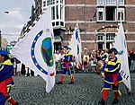 Flag throwers Alfaritax Krawabelli, Lille, France