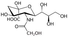 Image illustrative de l’article Acide N-glycolylneuraminique